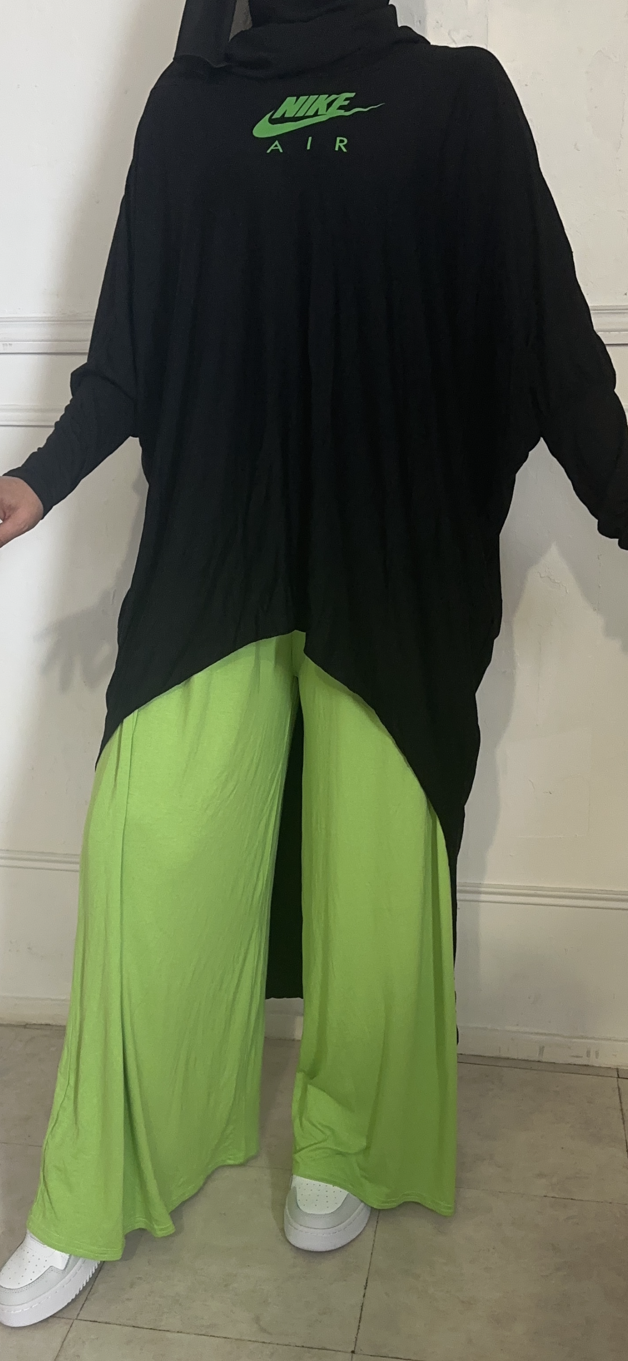 ENSEMBLE NEV vert fluo