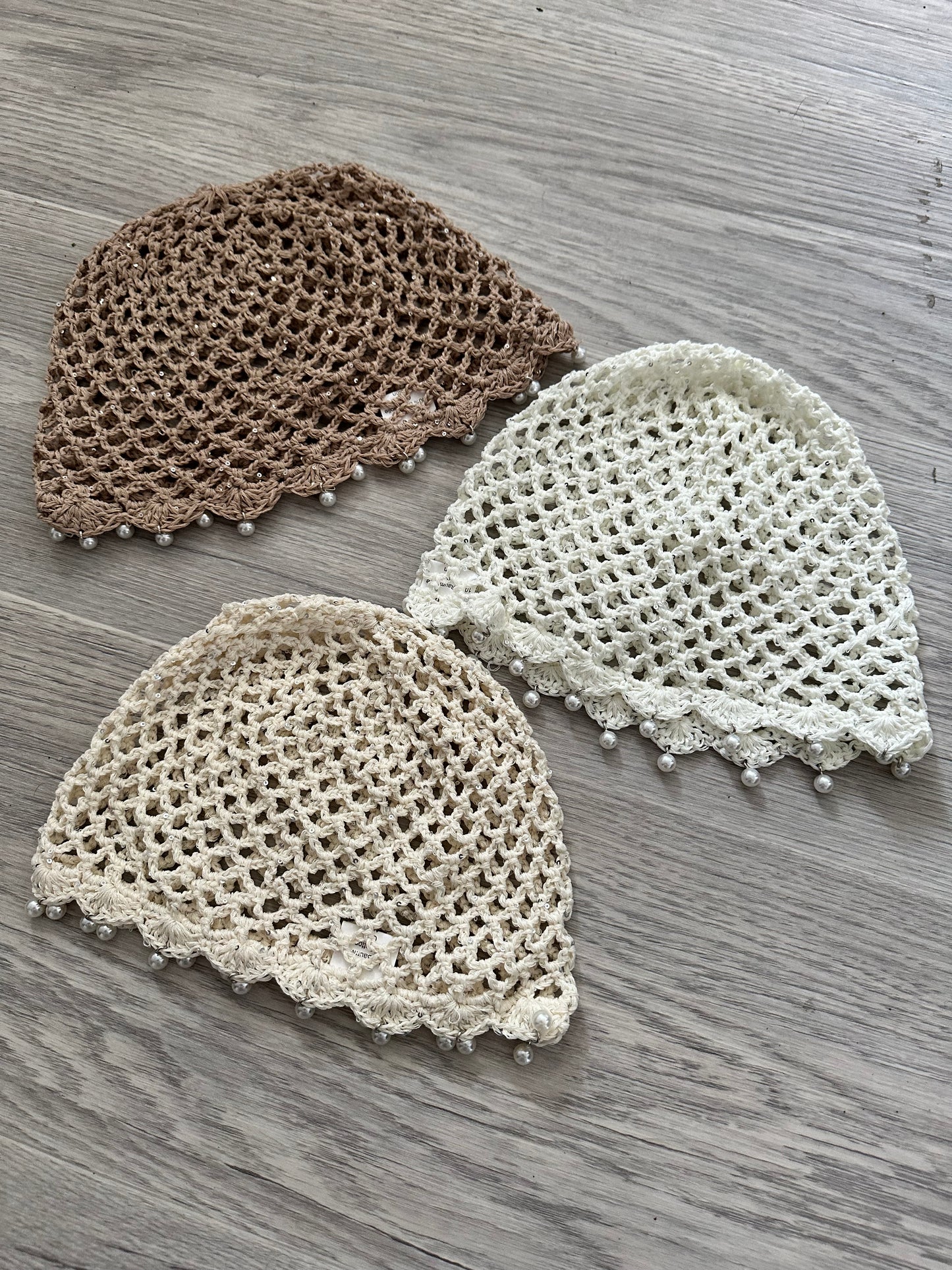 BONNET HIJAB CROCHET