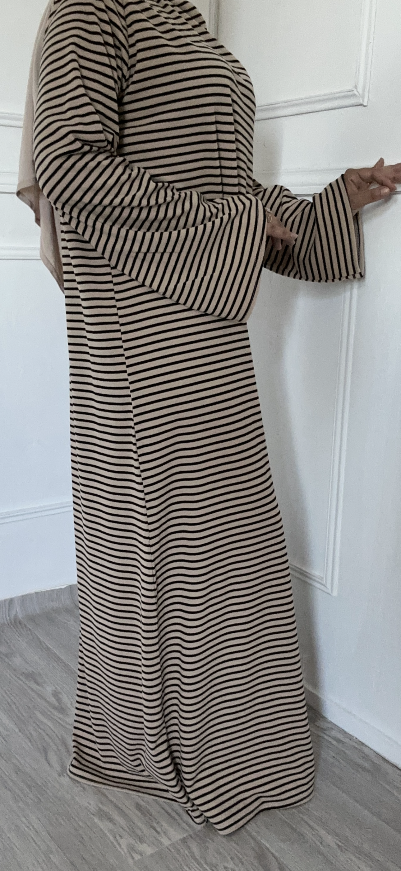 robe sportwear taupe