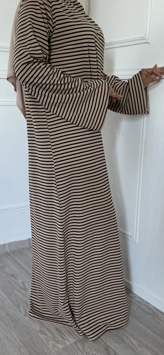 robe sportwear taupe