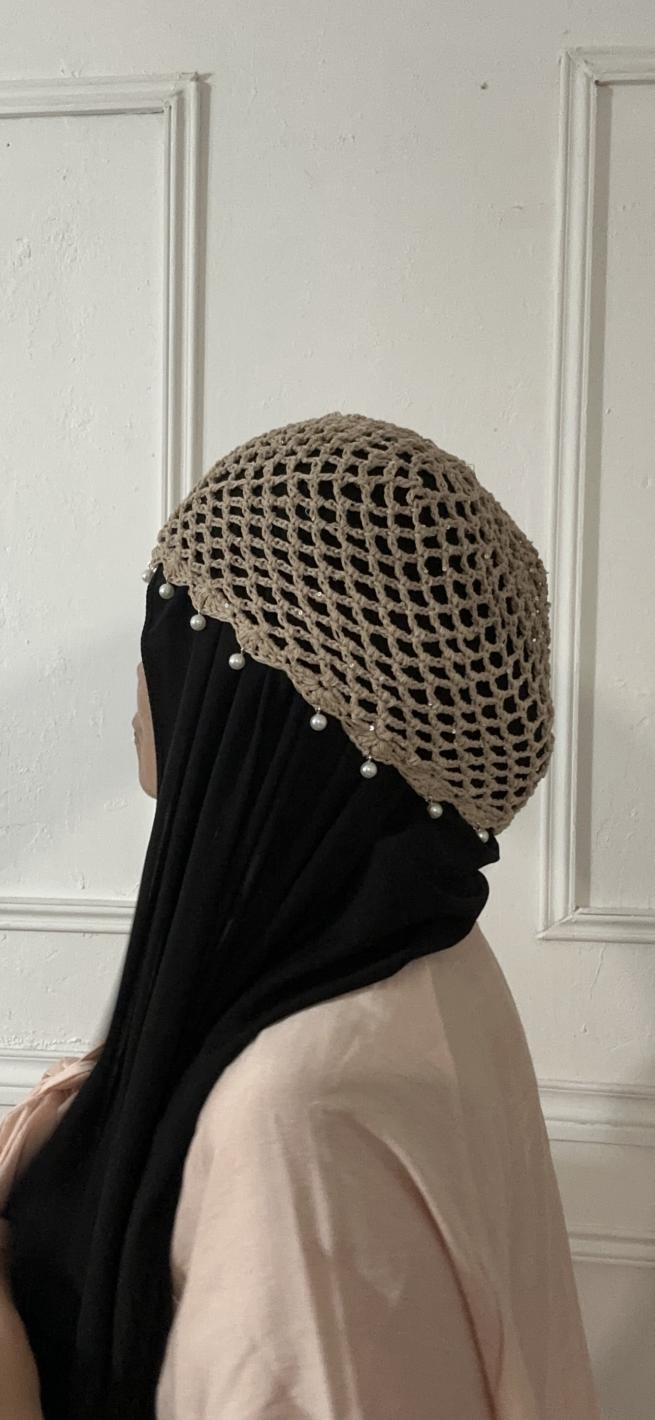 BONNET HIJAB CROCHET