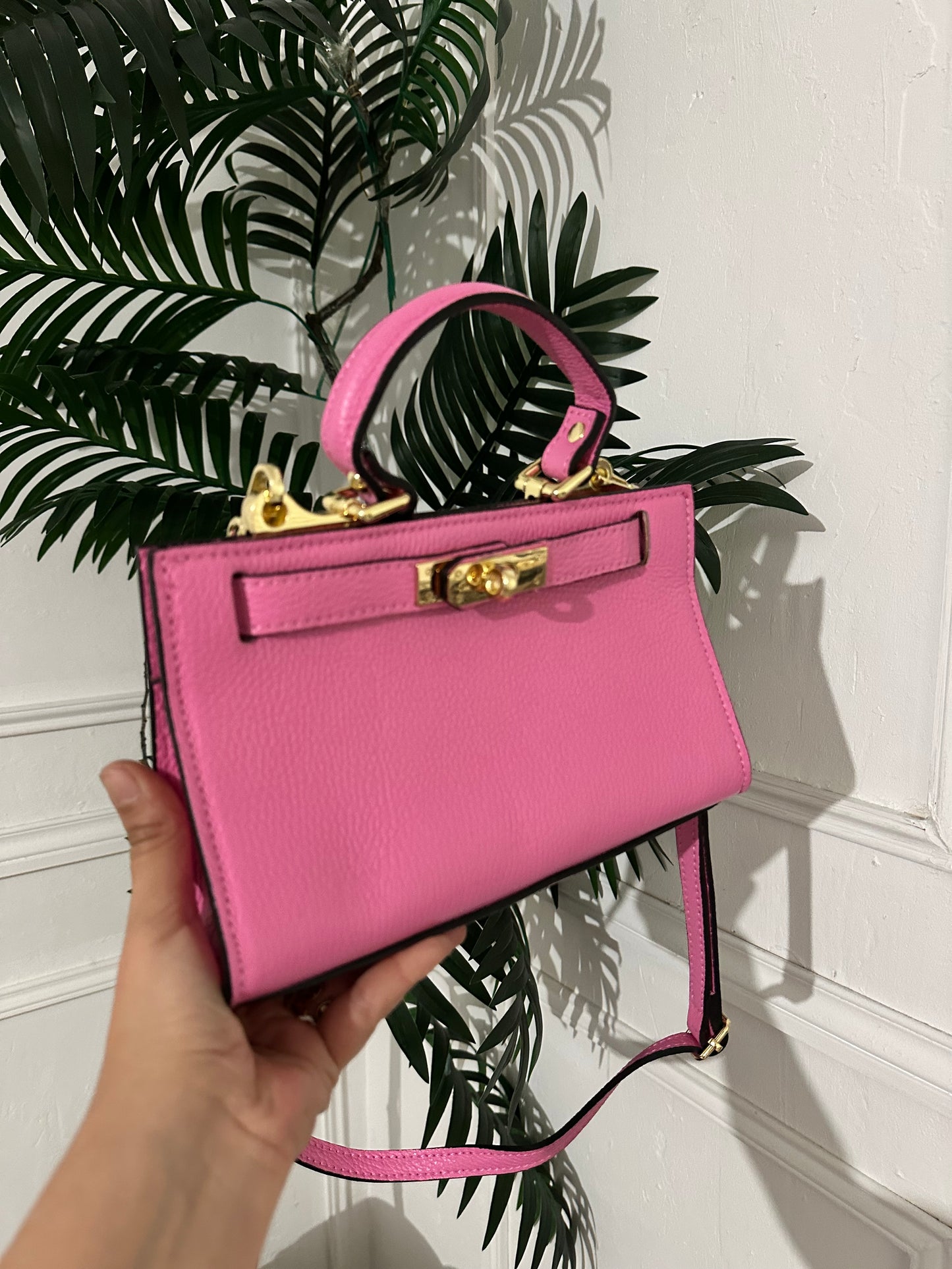 SAC MAIN cuir