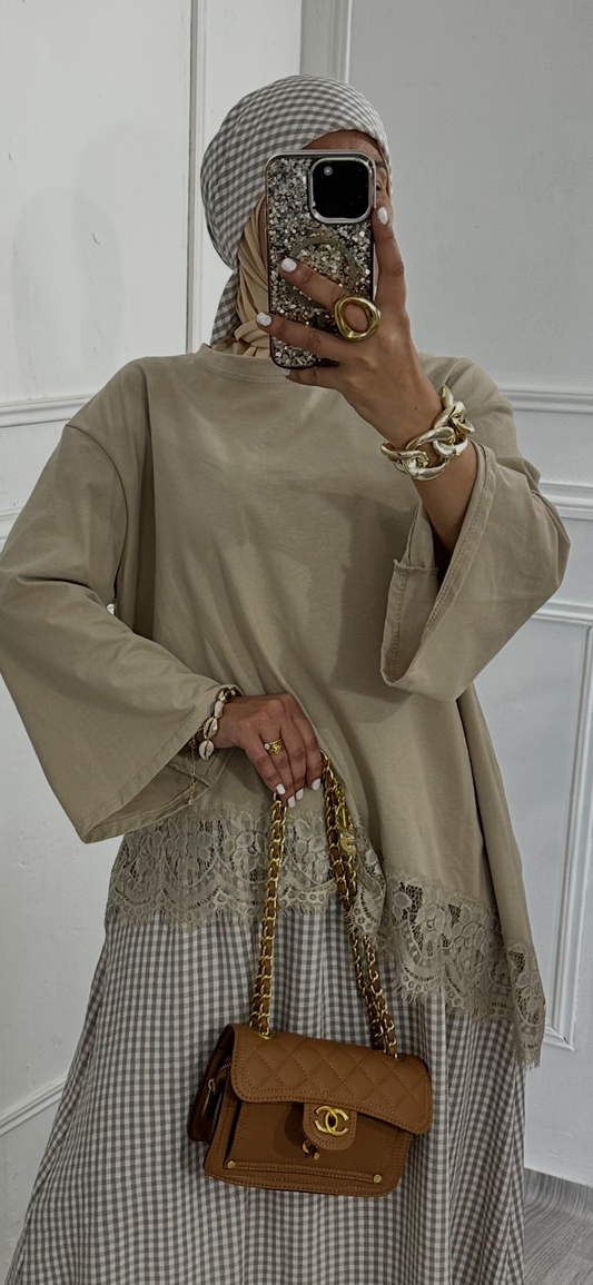TSHIRT DENTELLE