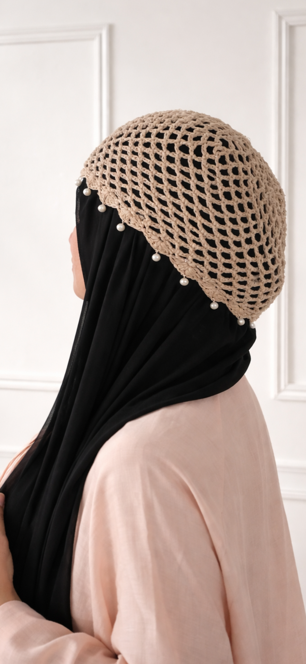 BONNET HIJAB CROCHET