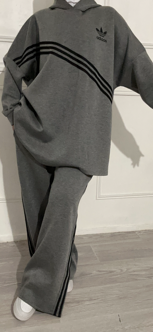 ENSEMBLE SPORT  BIG SIZE gris