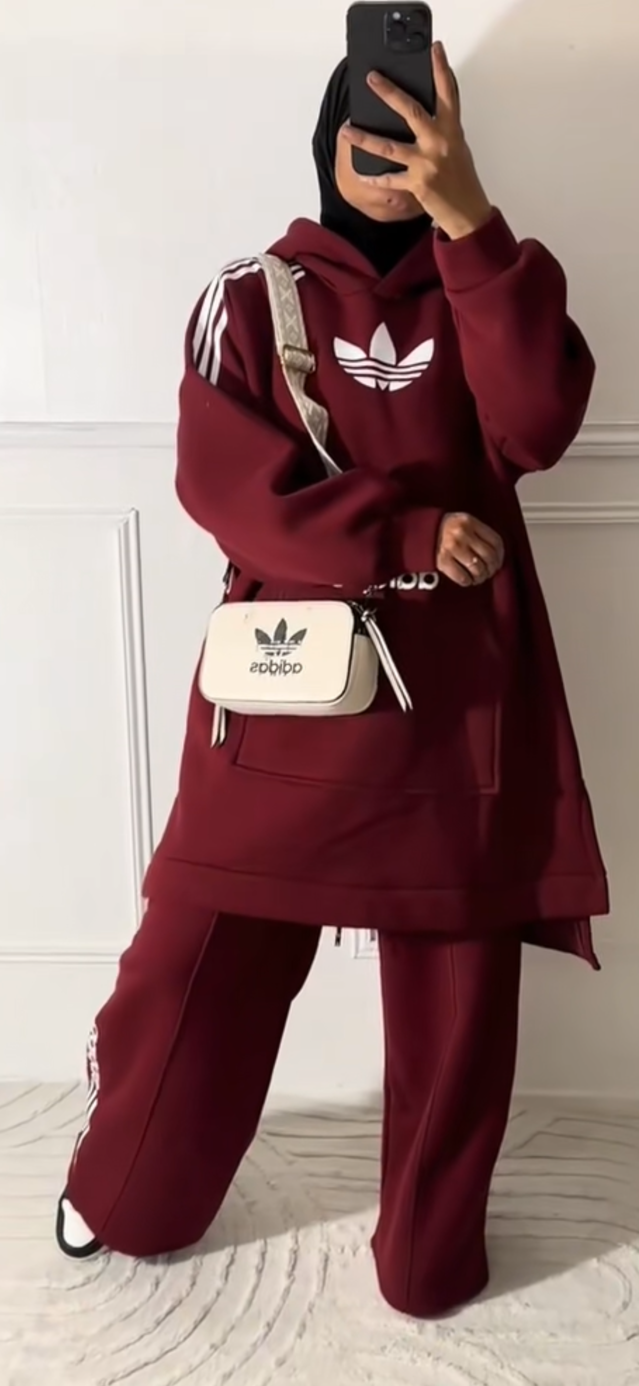 ENSEMBLE HYVEl bordeau